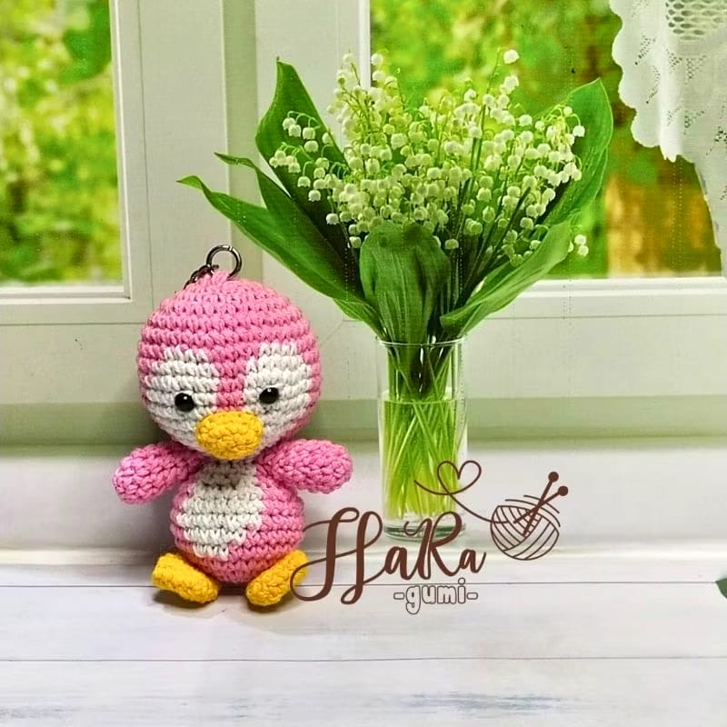 Gantungan Kunci Pinguin